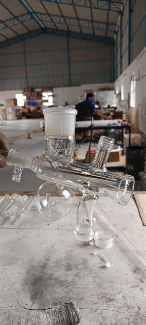 Scientific glassware assembly process